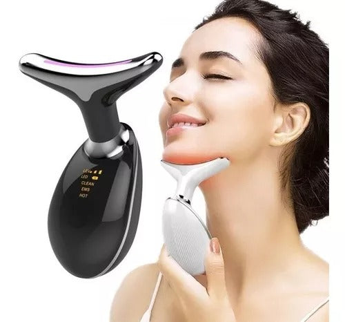 Masajeador Ultrasonico Facial Anti arrugas y papada
