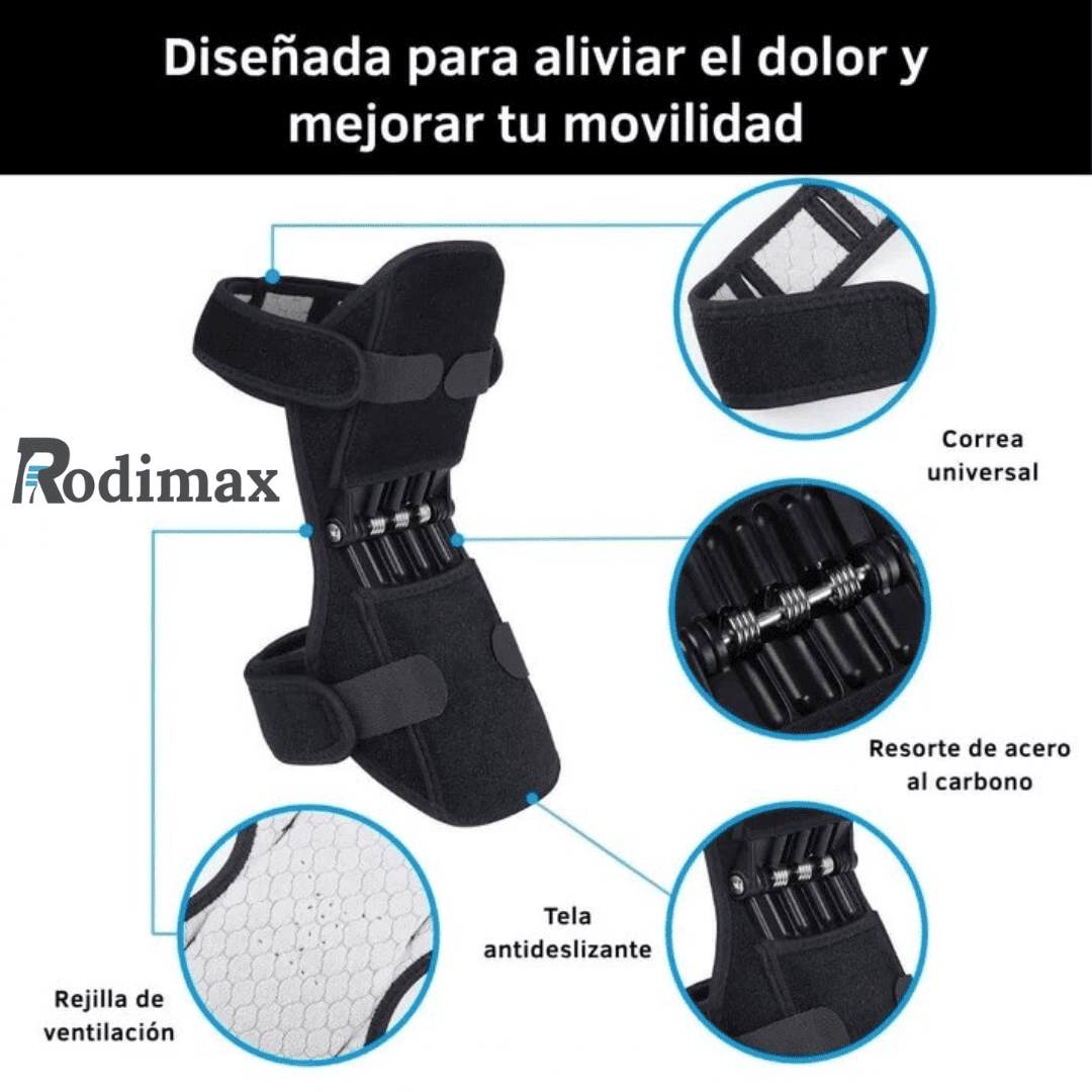 Par de Rodilleras Rodimax™ con Articulación de Apoyo