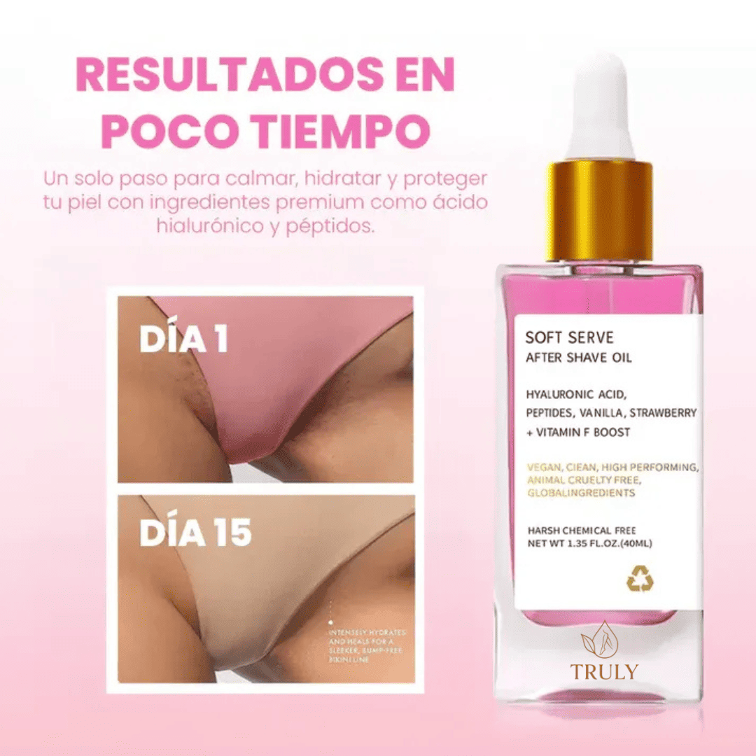 TRULY SOFT™ Aceite Post Rasurado