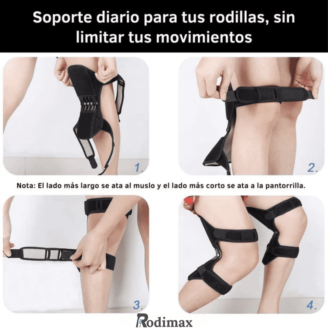 Par de Rodilleras Rodimax™ con Articulación de Apoyo