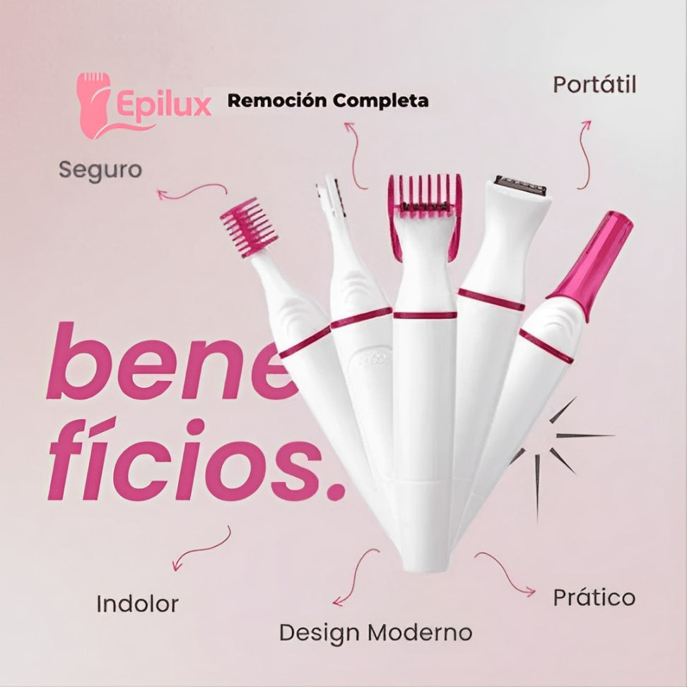 Epilux™ Depiladora Femenina 5 en 1