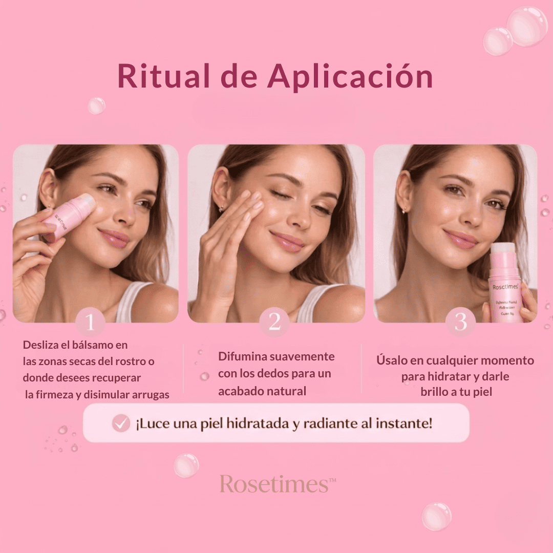 Rosetimes™ Bálsamo Facial Hidratante Antiarrugas, Piel sin Imperfecciones