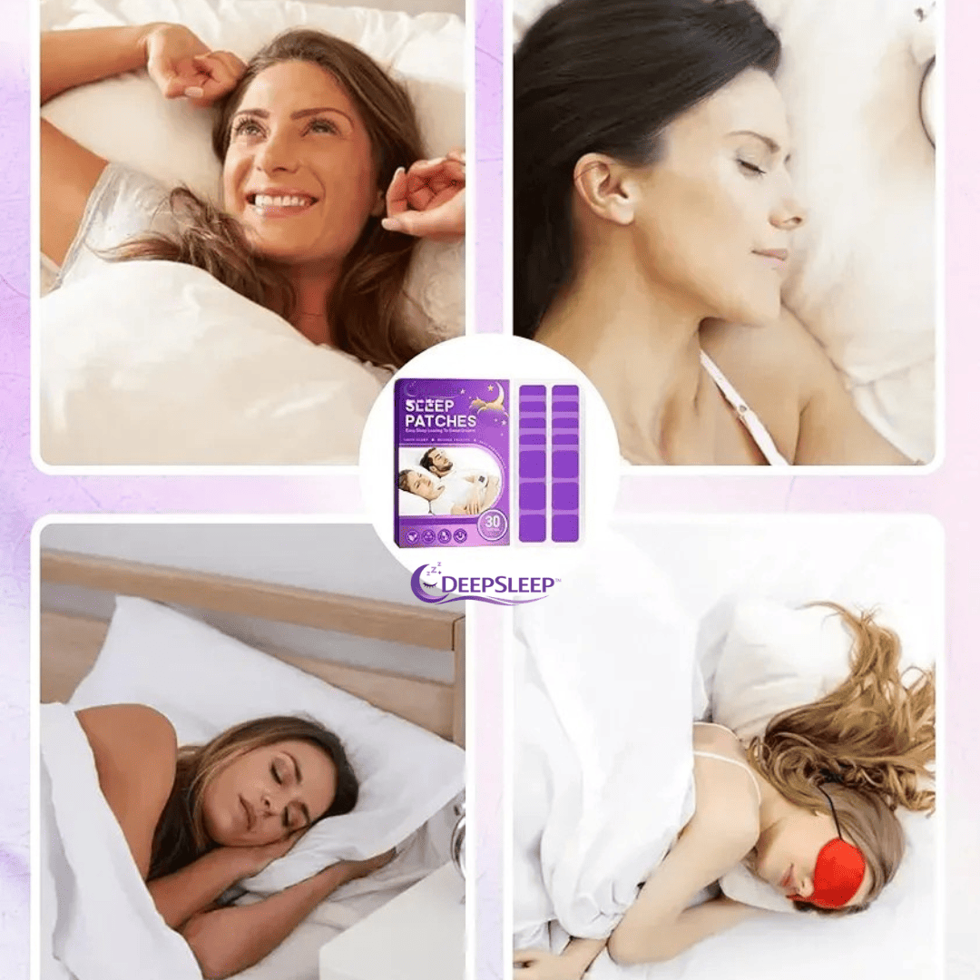 DEEPSLEEP™ Parches Para Dormir con Melatonina Natural Pack 2X1