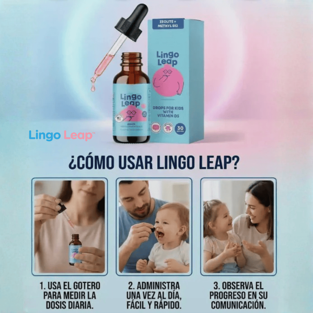 Lingo Leap™ Suplemento para el Desarrollo del Lenguaje y Enfoque