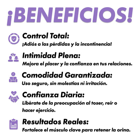 PelviSmart™ Detén la Incontinencia y Mejora tu Intimidad fortaleciendo tu Suelo Pélvico