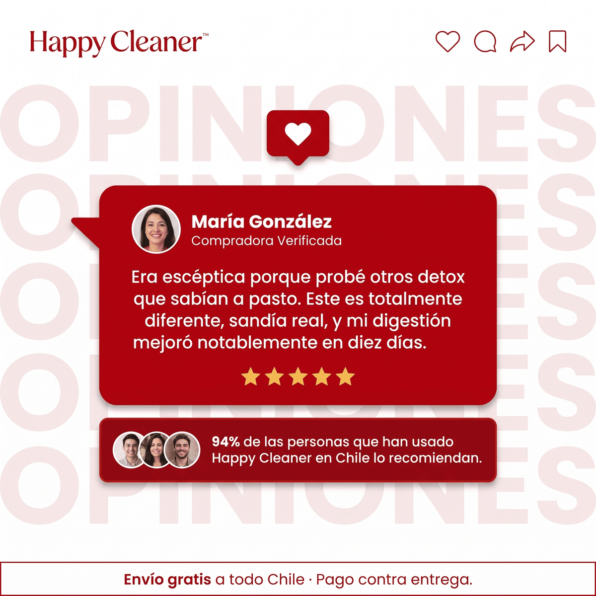 Happy Cleaner™ Salud Intestinal y Bienestar Digestivo