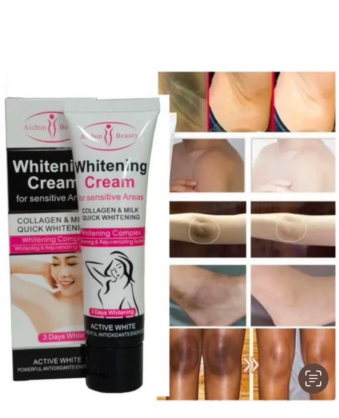Crema Blanqueadora Corporal