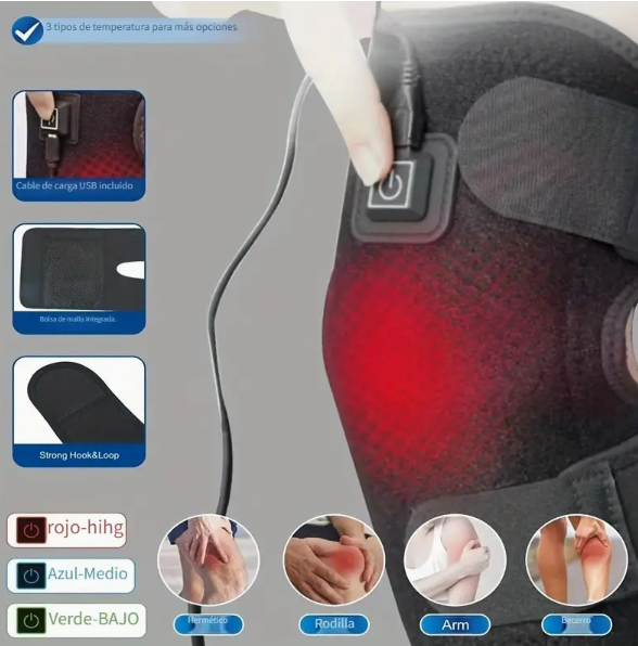 Rodillera Termica con Terapia De Calor