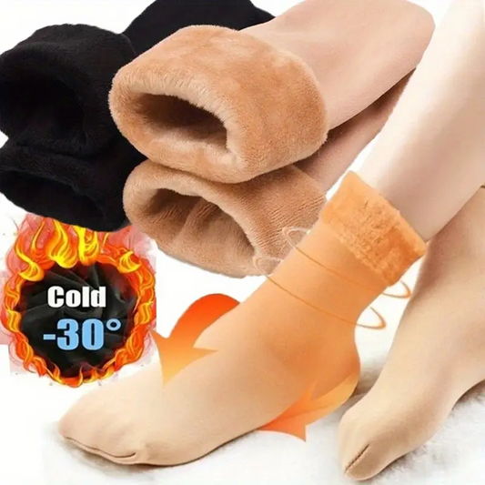 12 Pares de Calcetines Térmicos de Polar