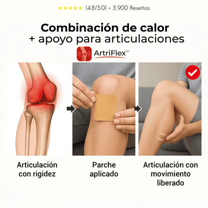 ArtriFlex™ Parche Analgésico para Dolor Articular 3X1