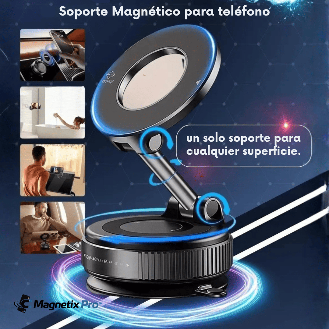 Magnetix Pro™ Soporte Magnetico para Celular Fijación ultra Firme