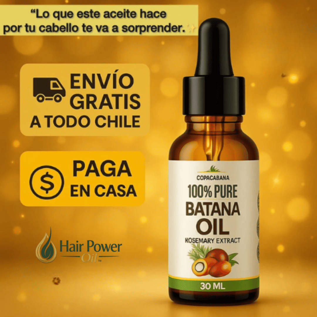 Hair Power Oil™ Aceite Anticaída y Fortalecedor Capilar