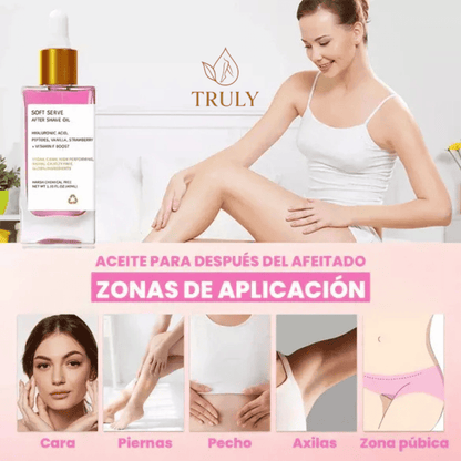 TRULY SOFT™ Aceite Post Rasurado