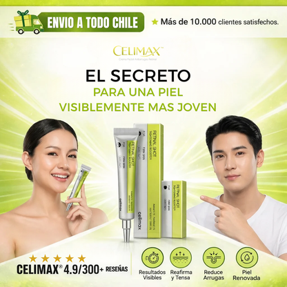 CELIMAX™ Retinal Shot Coreano, Corrección Visible de Arrugas