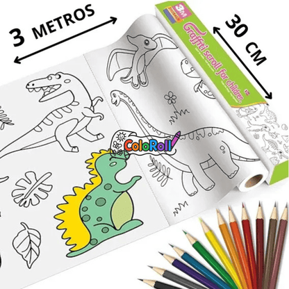 ColoRoll™ Rollo para Colorear de 3 Metros