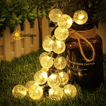SunGlow™ Luces Solares para Exteriores ¡SÚPER OFERTA! 6 Metros 40 luces