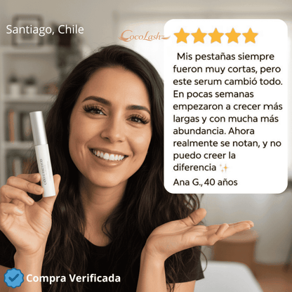 CocoLash™ Serum de Crecimiento para Pestañas Pack 2x1