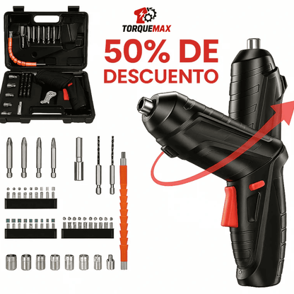 TorqueMax™ Destornillador Inalámbrico de Alta Potencia