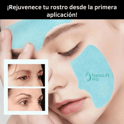 NanoLift Pro™ Parches de Colágeno Rejuvenecimiento Facial Avanzado – Pack Completo x24