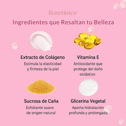 Rosetimes™ Bálsamo Facial Hidratante Antiarrugas, Piel sin Imperfecciones