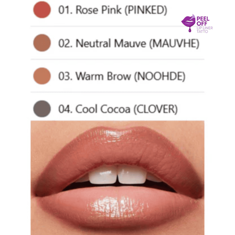 Lip Liner Tatto™ Peel Off Delineador de Labios