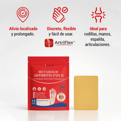 ArtriFlex™ Parche Analgésico para Dolor Articular 3X1