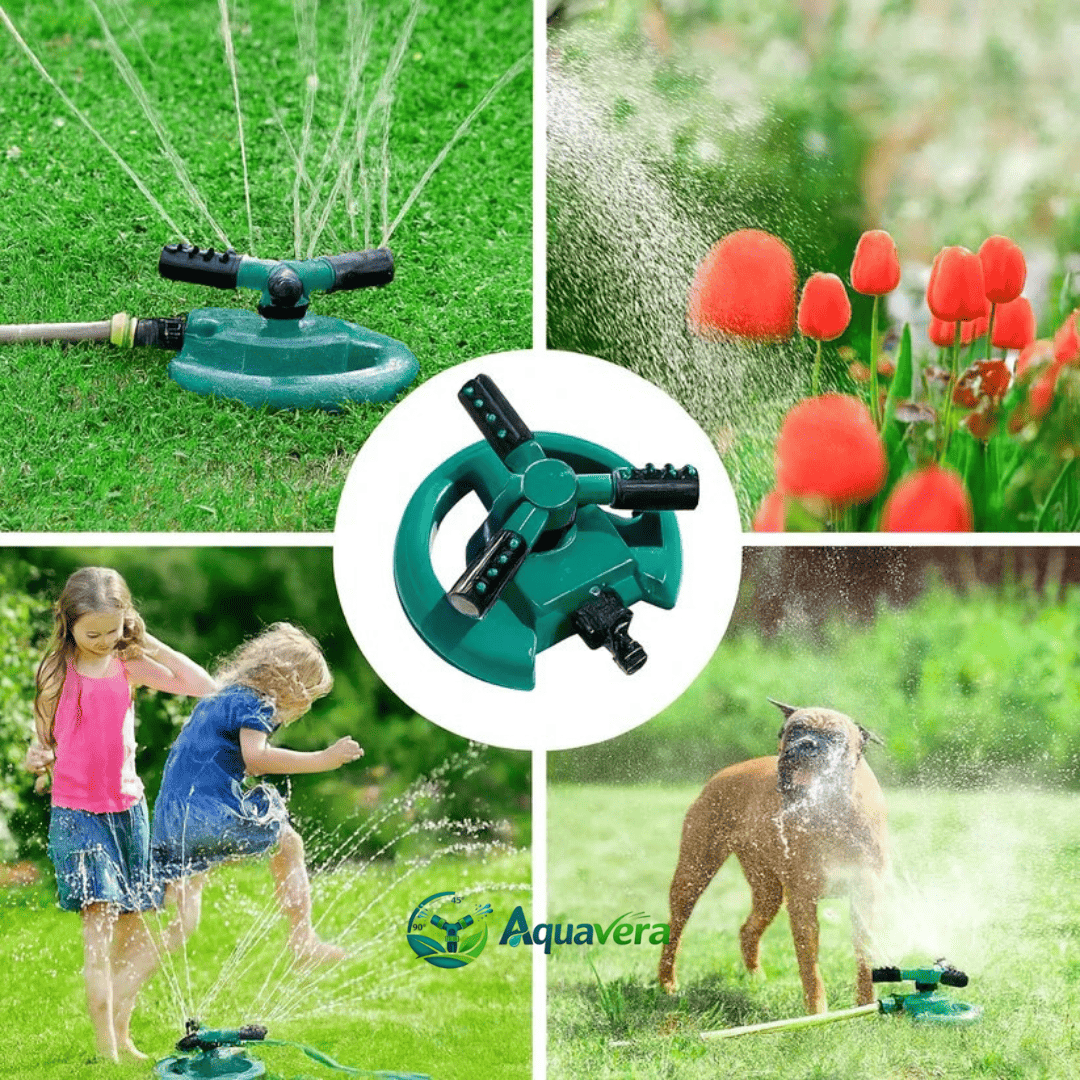 Aquavera™ Aspersor triple de Jardín Pack x2