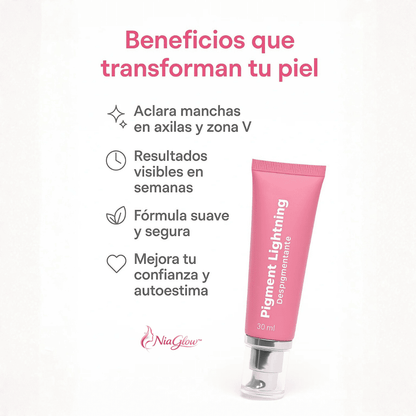NiaGlow™ Crema Corporal Aclarante con Niacinamida