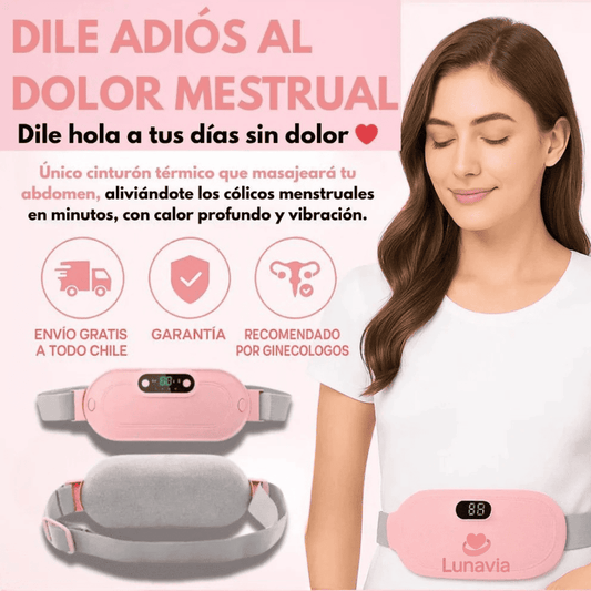 Lunavia™ Cinturón Térmico Menstrual - ¡EL MEJOR ALIADO PARA TU CICLO MENSTRUAL!