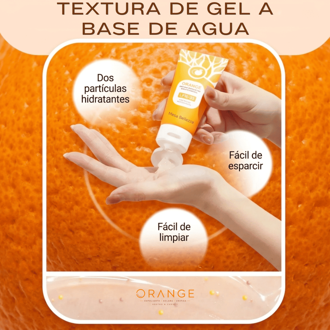 ORANGE™ Exfoliante Rostro y Cuerpo Aclarador de Manchas