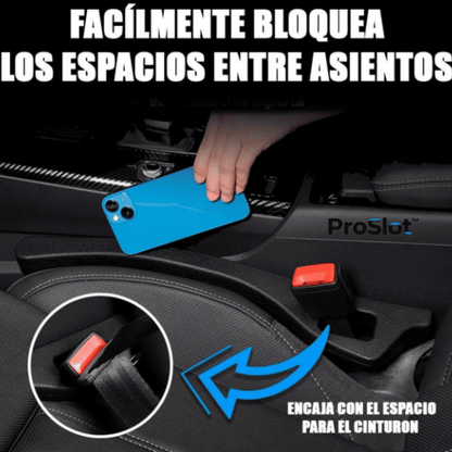 ProSlot™ Protector Lateral Anti-Caídas para Asientos de Auto (Par Universal)