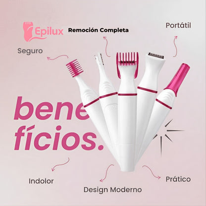 Epilux™ Depiladora Femenina 5 en 1