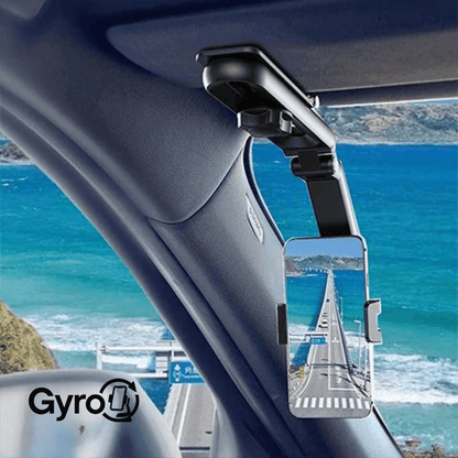 Gyro™ Soporte para celular giratorio y retráctil para auto