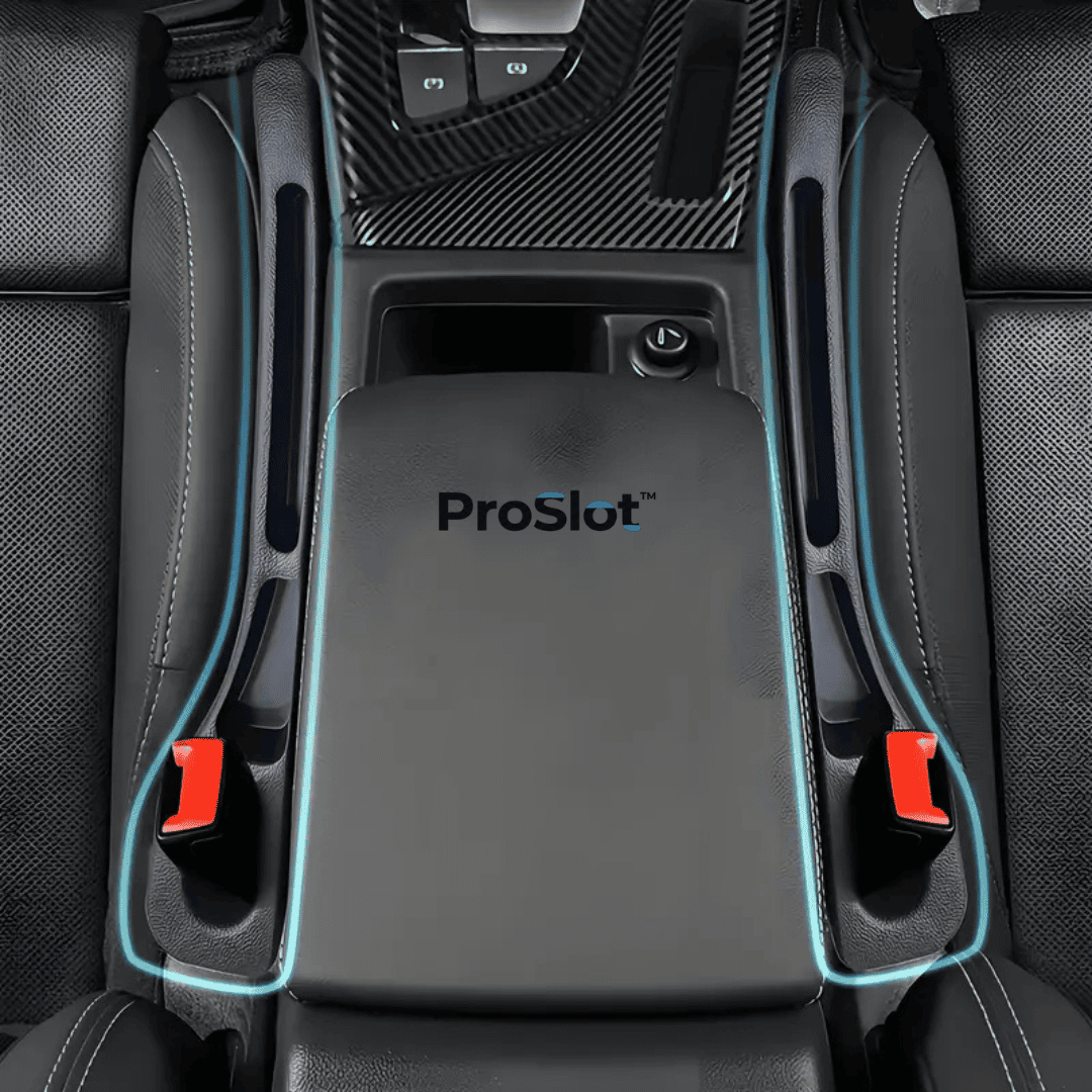 ProSlot™ Protector Lateral Anti-Caídas para Asientos de Auto (Par Universal)