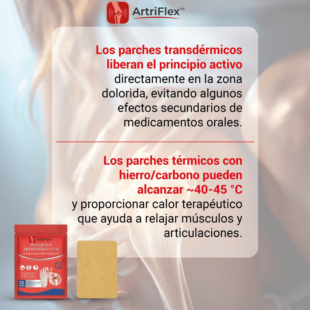 ArtriFlex™ Parche Analgésico para Dolor Articular 3X1