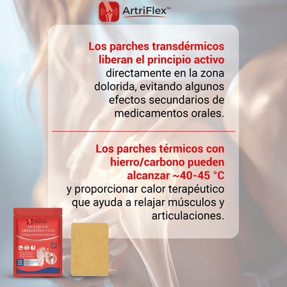 ArtriFlex™ Parche Analgésico para Dolor Articular 3X1