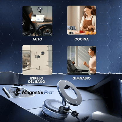 Magnetix Pro™ Soporte Magnetico para Celular Fijación ultra Firme