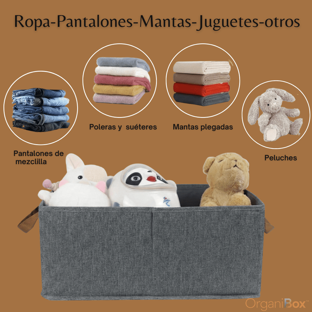 OrganiBox™ Caja Organizadora Plegable Multifuncional Pack x2