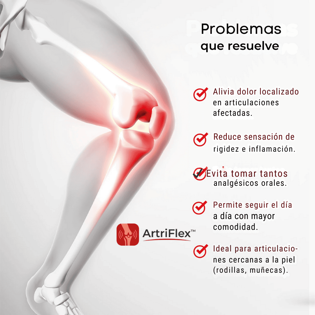 ArtriFlex™ Parche Analgésico para Dolor Articular 3X1