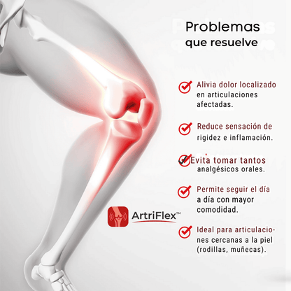 ArtriFlex™ Parche Analgésico para Dolor Articular 3X1