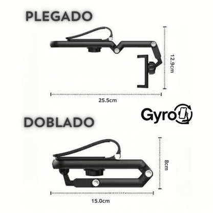 Gyro™ Soporte para celular giratorio y retráctil para auto