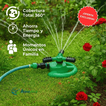 Aquavera™ Aspersor triple de Jardín Pack x2