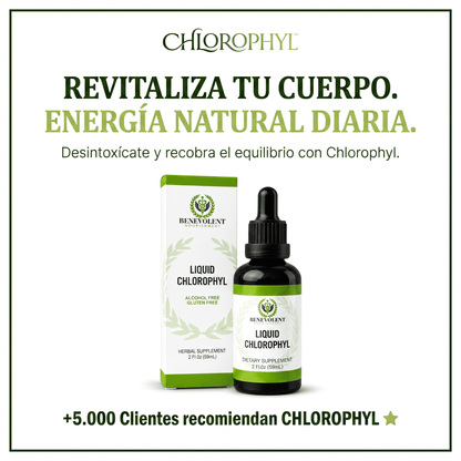 CHLOROPHYL™ Clorofila Líquida Concentrada – Suplemento Natural 2x1