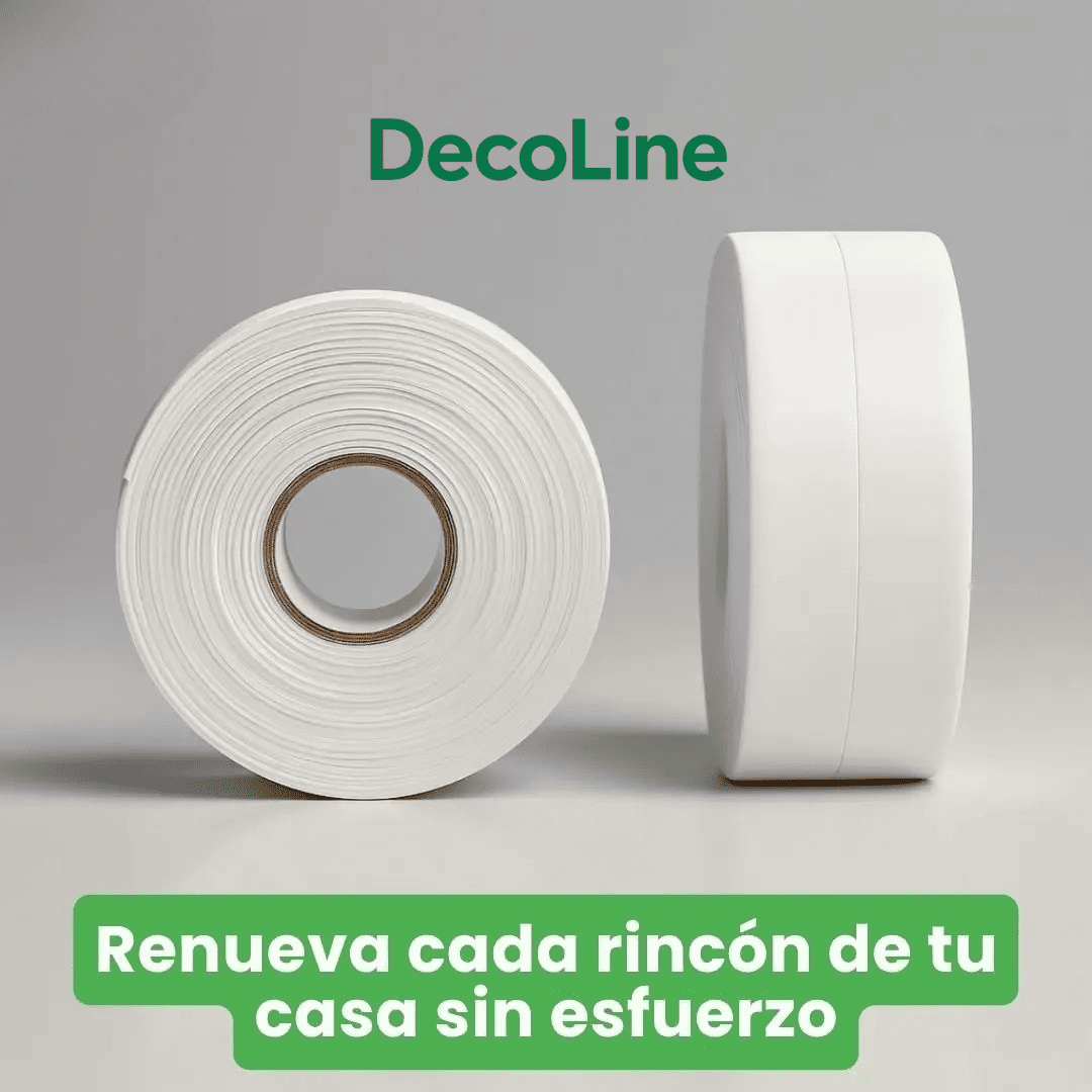 DecoLine™ Cinta Selladora Impermeable para Baño y Cocina Pack x2 12M