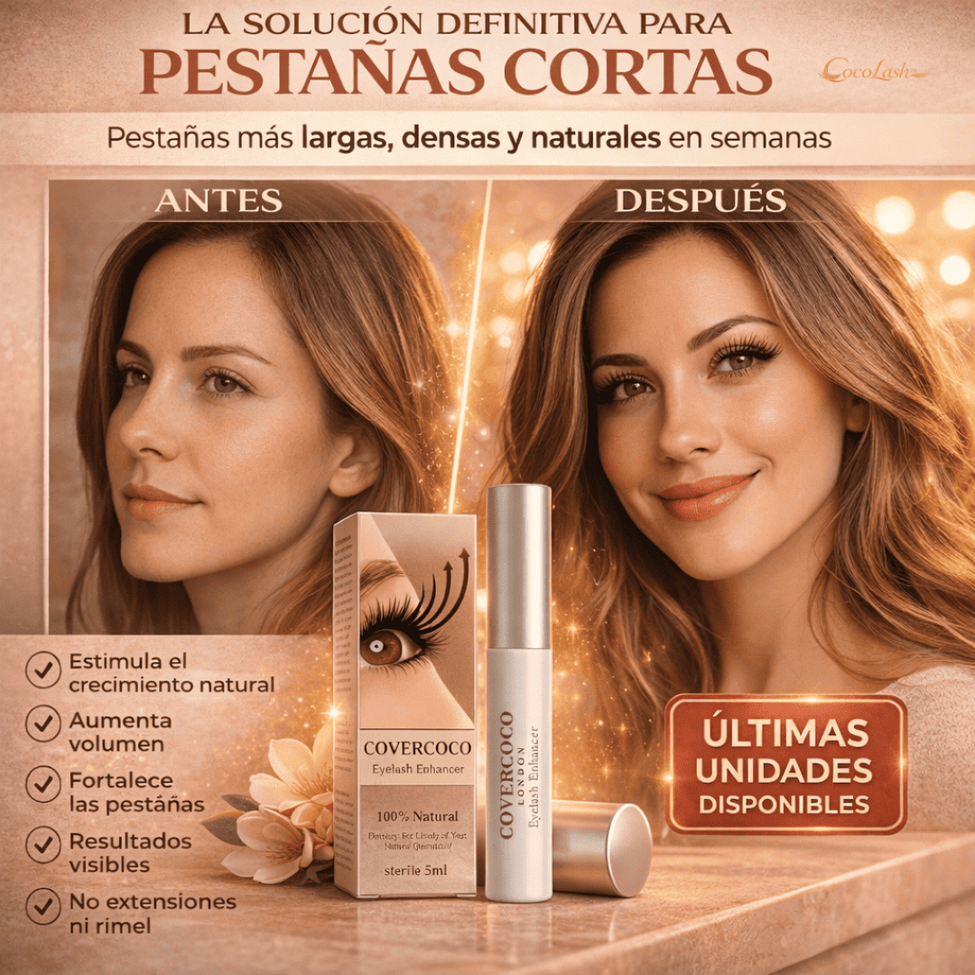 CocoLash™ Serum de Crecimiento para Pestañas Pack 2x1 – Menzaro