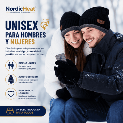 NordicHeat™ Gorro con Bufanda Térmica Unisex para Invierno