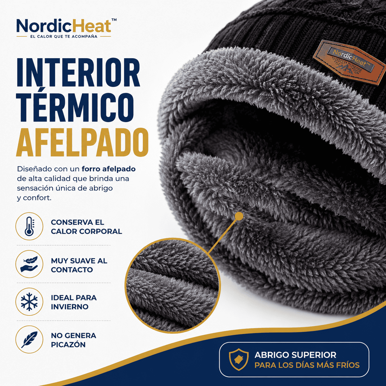 NordicHeat™ Gorro con Bufanda Térmica Unisex para Invierno