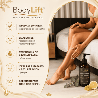 BodyLift™ Aceite Masaje Corporal Reafirmante Anticelulitis