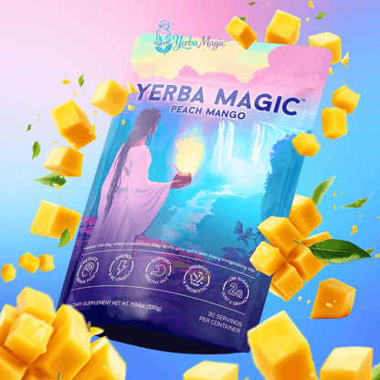 Yerba Magic™ Té de Melocotón y Mango Cuida tu Digestión y Realza tu Silueta