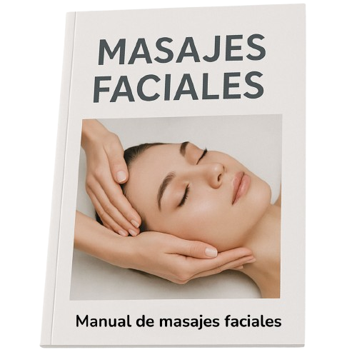 LIBRO MANUAL DE MASAJES FACIALES DE REGALO 🎁